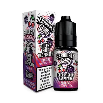 Cherry Sour Raspberry Doozy Seriously Fusionz 10ml Nic Salt E Liquid