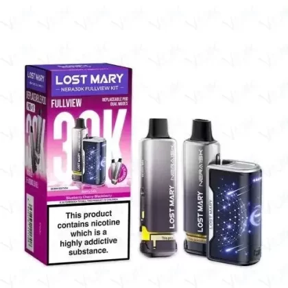 Lost Mary Nera30K Fullview Prefilled Pod Kit