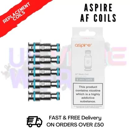 Shop Aspire Flexus AF Coils – 5 Pack | Powerful & Reliable