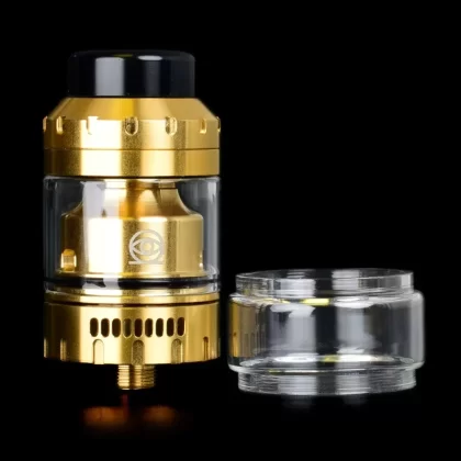 Osiris Mini RTA (Gold) – Vaperz Cloud - Weight#7 oz~Dimensions#3.5 × 3 × 1.5 in (5E5EFF)