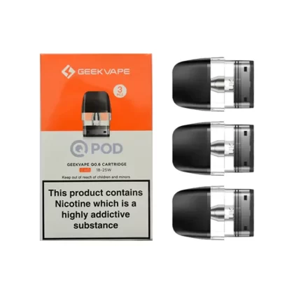 Geek Vape Sonder / Wenax Q Pods 3-Pack - 0.6ohm, 0.8ohm (62FFA2)