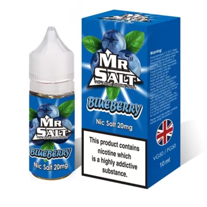 Mr Salt Blueberry Nic Salt E-Liquid - 10mg