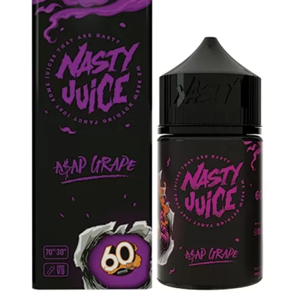 Nasty Juice ASAP Grape E-Liquid 60ml - 3mg (1 x Nic shot)