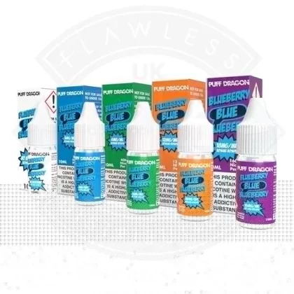 Blueberry by Puff Dragon TPD Compliant – 10ml - Strength#3mg.>6mg>12mg