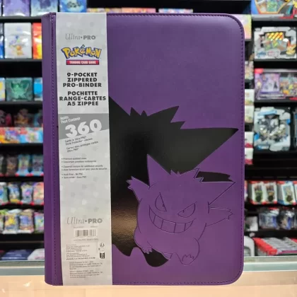 Ultra-PRO: Pokémon Elite Series 9-Pocket Zippered PRO-Binder – Gengar - New (CEB213)