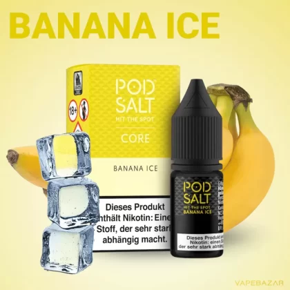 Podsalt Core – Banana Ice - 11mg/ml, 20mg/ml; Banane