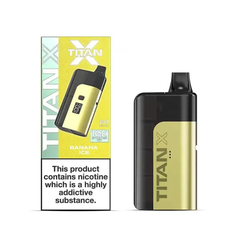 Titan X 10000 Puffs Prefilled Pod Vape Kit - Blackcurrant - Image 2