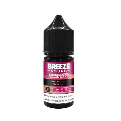 Breeze E-liquid S50 20mg – Peach Berry