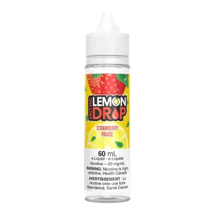 Lemon Drop Salt Nic E-Liquid – Strawberry 60ml - Nicotine Strength#20mg/ml
