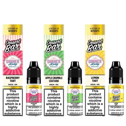 Dinner Lady - Desserts Bar Salts 10ml (10mg) - Berry Jam on Toast