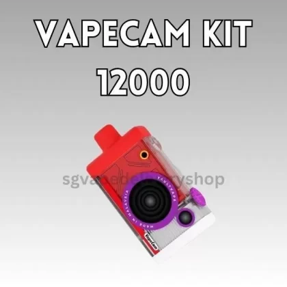 Vapecam 12000 Puffs - Blueberry Jam (Kit Set)