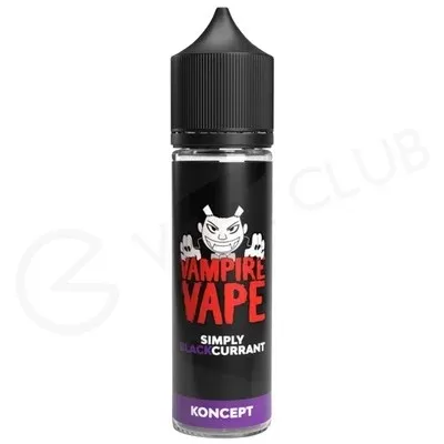 Simply Blackcurrant Shortfill E-Liquid by Vampire Vape 50ml