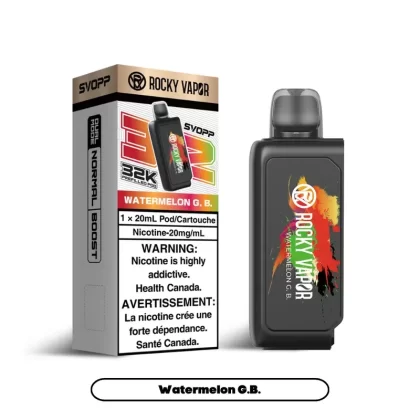 WATERMELON G.B. – OXBAR SVOPP 32K POD SYSTEM (SVOPP DEVICE REQUIRED)
