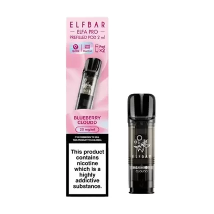 Elf Bar ELFA Pro Blueberry Cloud Pods (2 Pack) - Strength#20mg