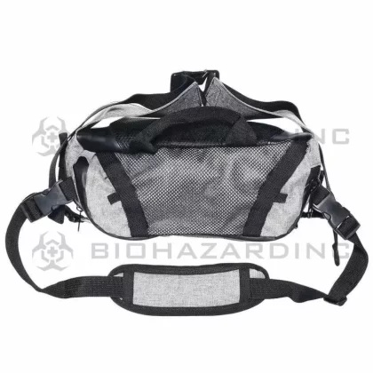 BrightBay | Smell Proof Carbon Transport Bag | Black Widow – Gray