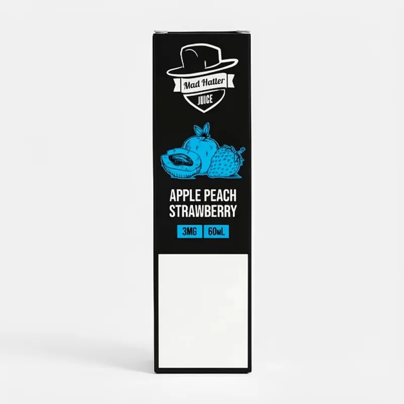 Mad Hatter Juice Apple Peach Strawberry 60ml Vape Juice USA - Vape Product, Vape Product; Vape Product, Vape Product - Image 3