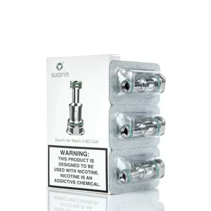 SUORIN AIR MOD REPLACEMENT COILS (3-PACK) - Pack of 3 - 0.6ohm Mesh, Pack of 3 - 0.8ohm Mesh