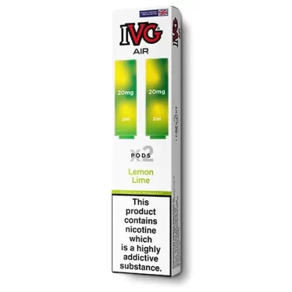 Lemon Lime IVG Air Pods – 5 packs or 10 packs