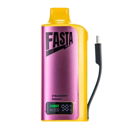 Strawberry Banana – Fasta Plugin 18000 - Site#VAP~Nicotine#50mg~Size#Single>5 Pack