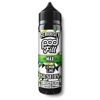 Lemon Lime Shortfill by Seriously Pod Fill Max - 0 mg/ml (6F9C5B)