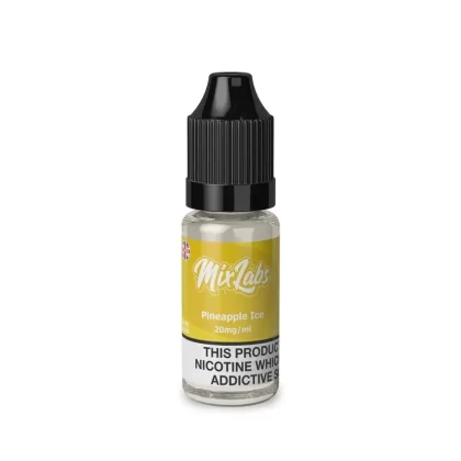 Pineapple Ice 10ml By Mix Labs Nic Salt - Nicotine Strength#20mg (Salt)>10mg (Salt)>5mg (Salt)