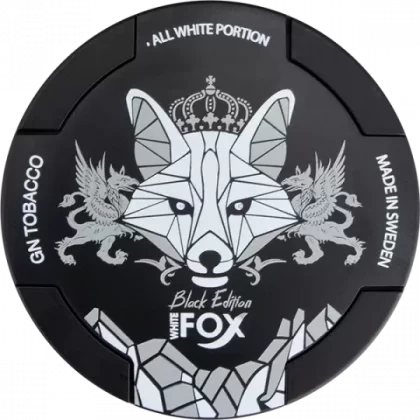 WHITE FOX BLACK EDITION 22.5MG NICOTINE POUCHES