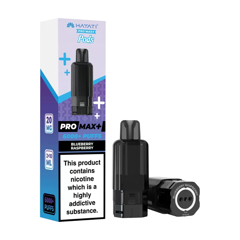 Blueberry Raspberry Hayati Pro Max+ Refill Pack - Vapeshop Co
