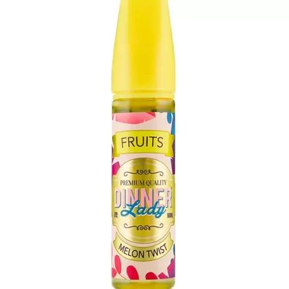 Vape Dinner Lady Fruits Melon Twist 60ml E Liquid