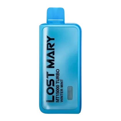 Winter Mint Lost Mary MT15000 Turbo (ZERO Nicotine) - Customer Group#Consumer~Nicotine#0mg~Size#Single>5 Pack