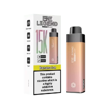 Elux ENE Legend 15k Prefilled Pod Kit Banana Ice - Nicotine Strength#20mg (D9760C)