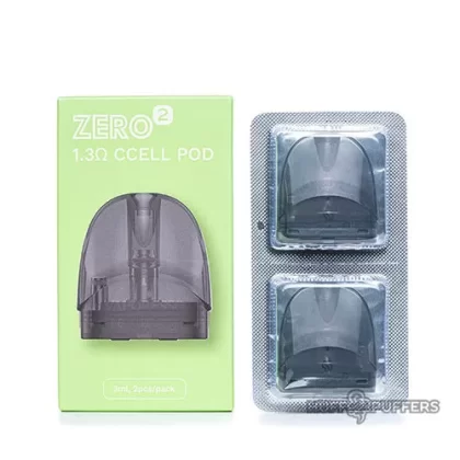 Vaporesso Zero 2 Pods - 2 Pack; 1.0 Ohm Mesh, 1.3 Ohm CCELL