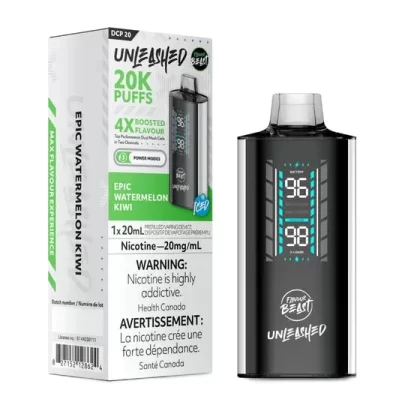 Flavour Beast Unleashed DCP 20K Disposable Vape – Epic Watermelon Kiwi