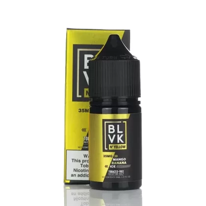 BLVK n’Yellow Salt Mango Banana Ice 30ml (50mg)