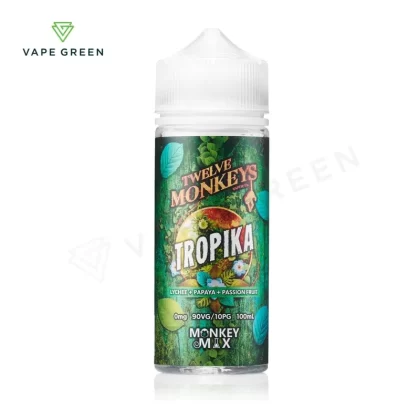 Tropika Shortfill E-Liquid by Twelve Monkeys 100ml - Eliquidsupply