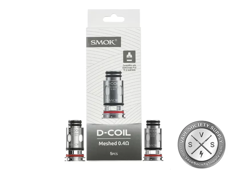 SMOK D Replacement Coils - 0.15ohm, 0.23ohm