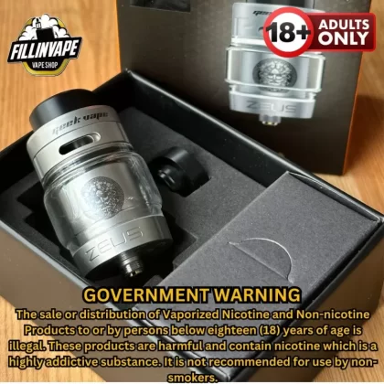 Geekvape Zeus Dual RTA 26mm Legit Atomizer - Rainbow