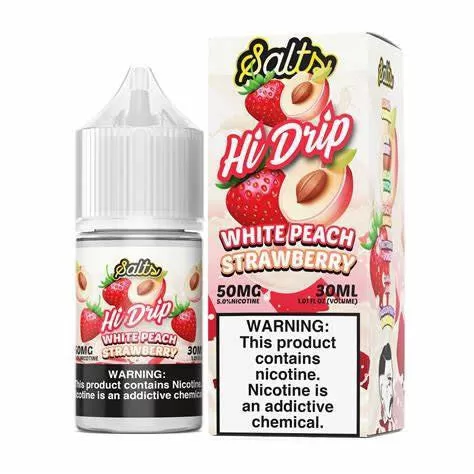 Hi-Drip Salt Nic Premium E-Liquid 30ml - Vapeciga - Image 2