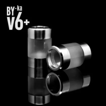 BY-ka v.6+ RTA Standard Combi PC/Inox tank – Vape Systems - Vape Store