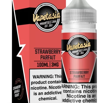 Vapetasia - Strawberry Parfait - 100ML E-Liquid - 0MG