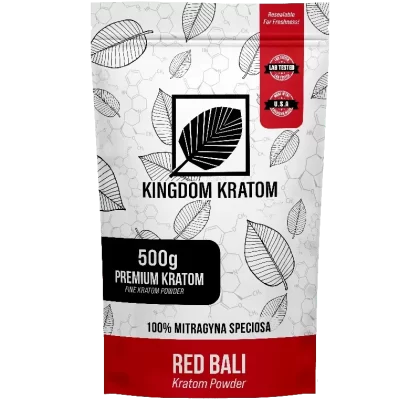 Kingdom Kratom Red Bali Kratom Powder