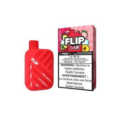FLIP BAR 9000 – CHERRY LEMON ICE AND JUICY PEACH ICE