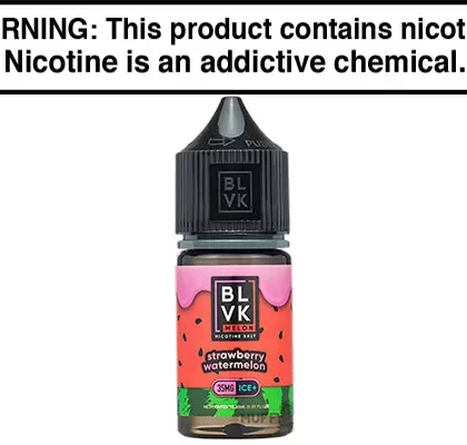 STRAWBERRY WATERMELON BY BLVK MELON SALT 30ML - Vapejuice