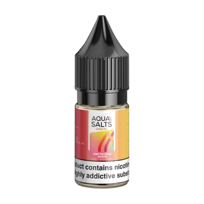 Kiwi Passion Guava Nic Salt by Aqua Salts 10ml - 10mg - Vape Product (1750D0)
