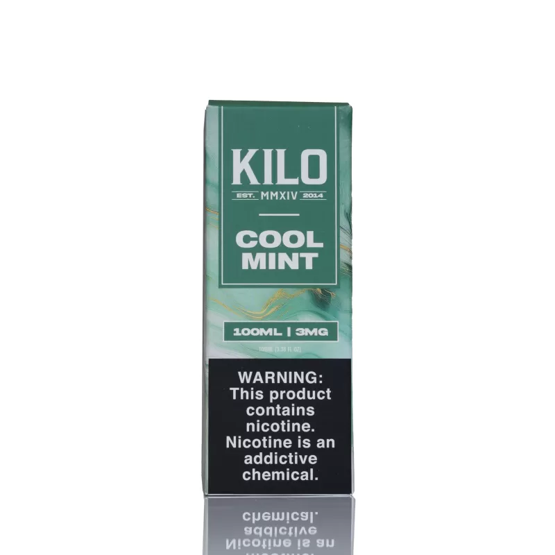 Kilo E-Liquid - Cool Mint - 100ml - Image 2