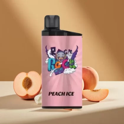 IGET Bar 3500 Puffs Peach Ice Disposable Vape – 1400mAh, 1.2 Ohm Mesh Coil