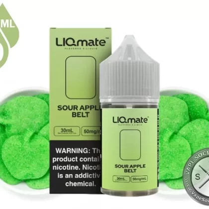 Sour Apple Belt LIQmate Salts by 7 Daze 30ml