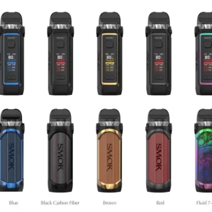 Smok IPX80 Pod Kit - Black Carbon Fiber