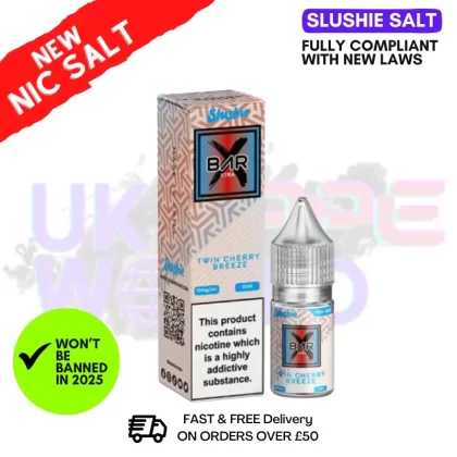 Slushie Salts Xtra Twin Cherry Breeze E Liquid
