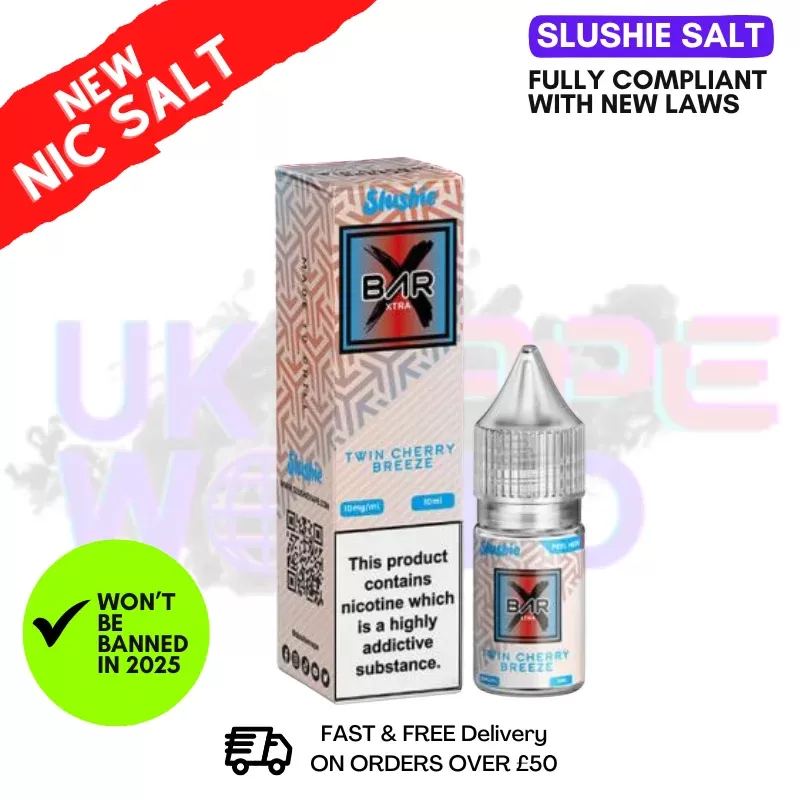 Slushie Salts Xtra Twin Cherry Breeze E Liquid
