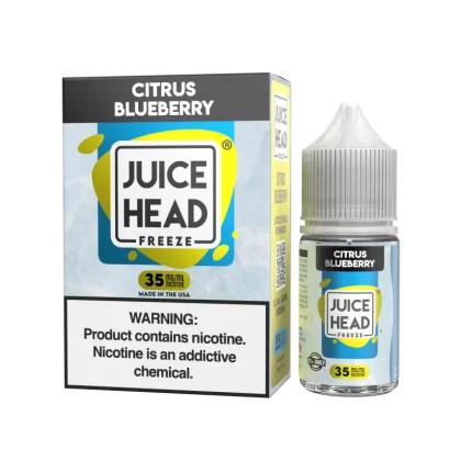 Juice Head Freeze Salt Citrus Blueberry eJuice - Vape Product; Vape Product, Vape Product (50A9C5)